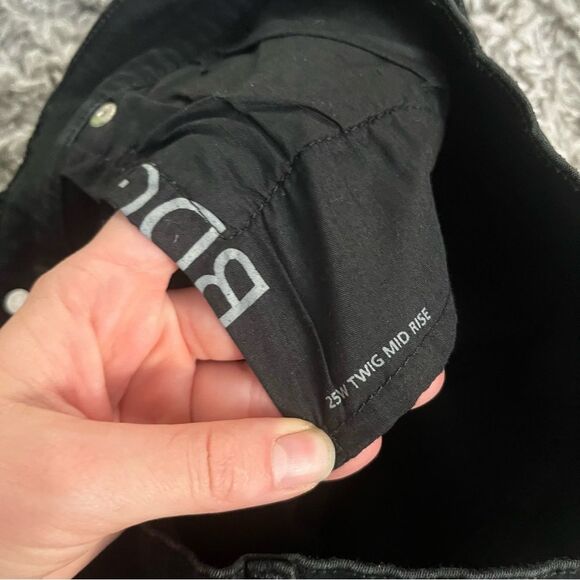 Urban Outfitters BDG black twig mid rise jeans size 25 - Picture 4 of 4